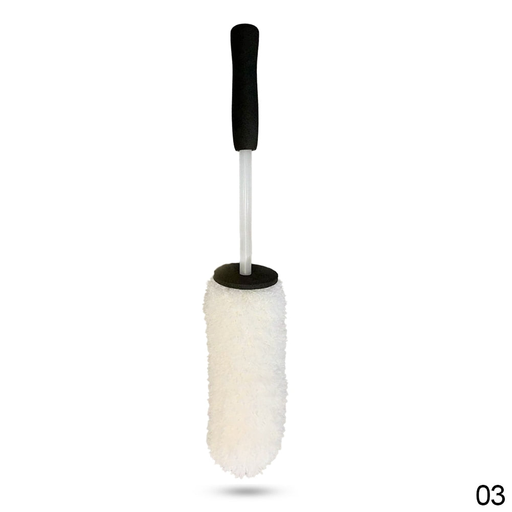 Super brosse microfibre roues avec poignée antidérapante