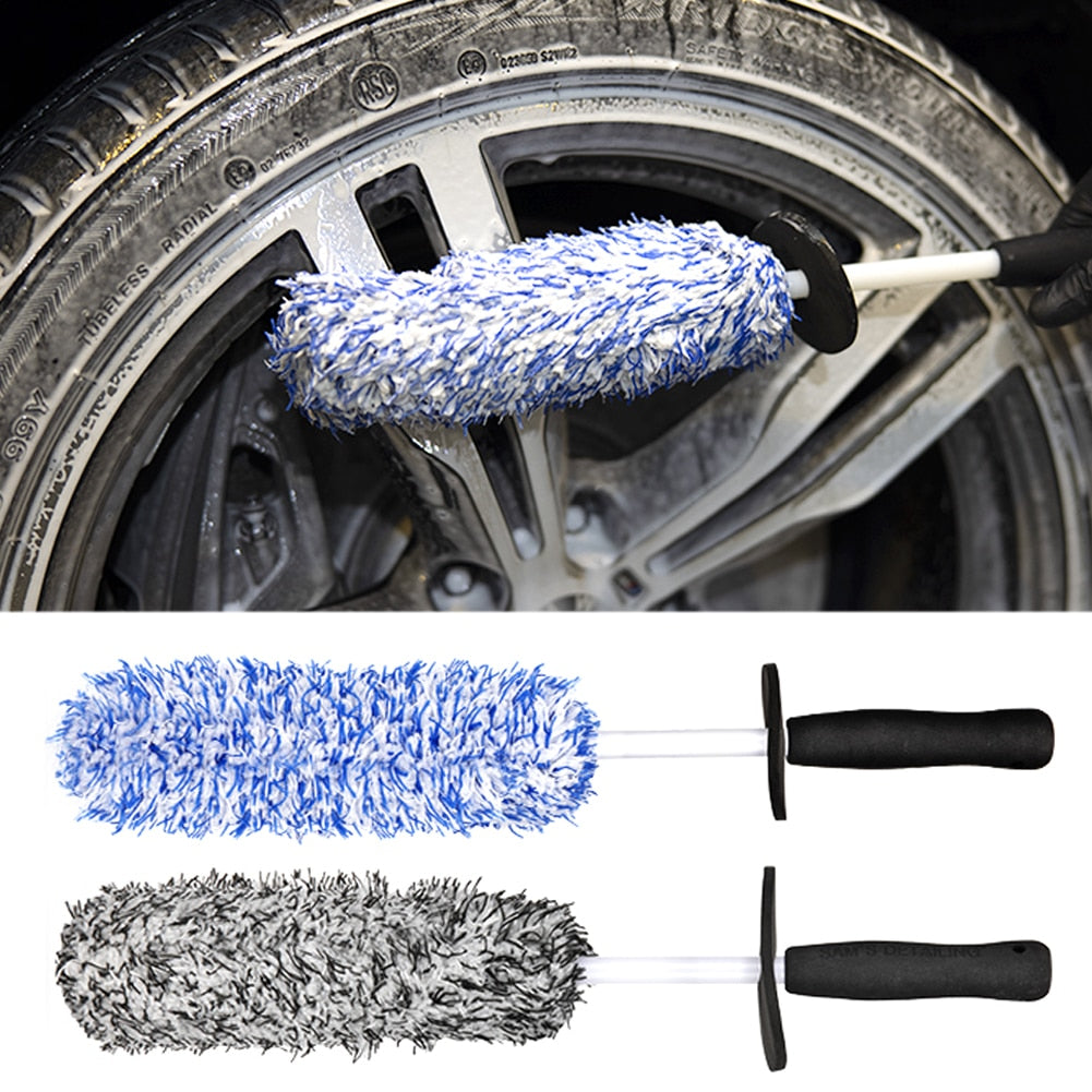 Super brosse microfibre roues avec poignée antidérapante