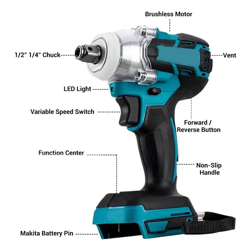 18V R30000Amh Electric Cordless Impact Wrench