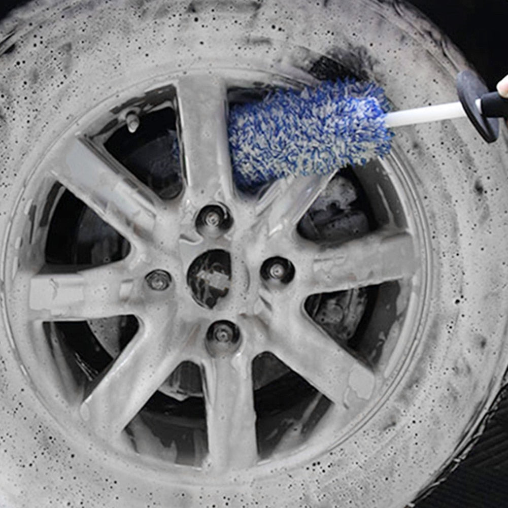 Super brosse microfibre roues avec poignée antidérapante