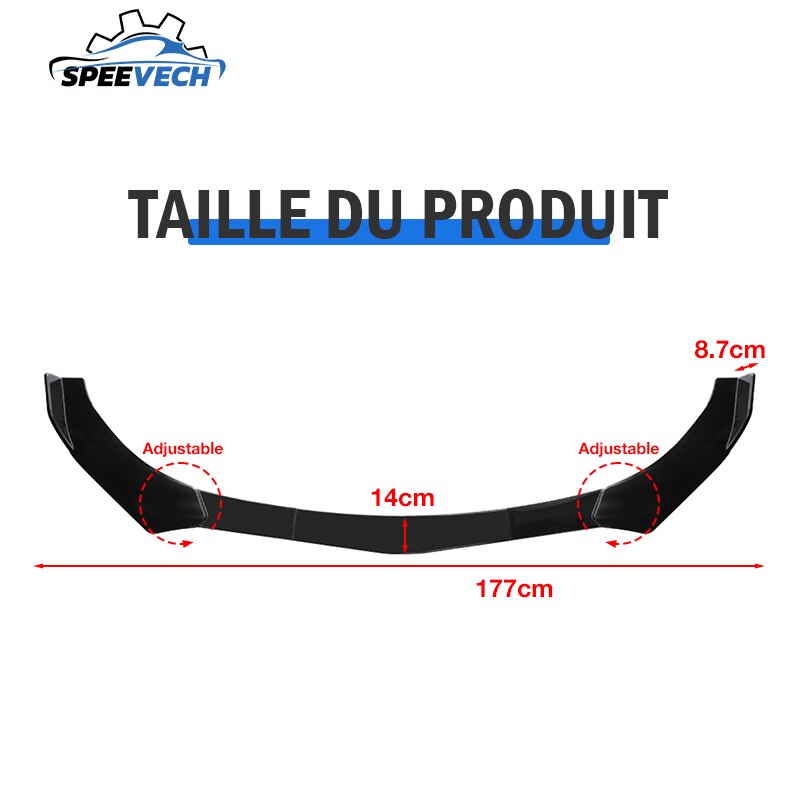 Body kit: Front bumper diffuser blade