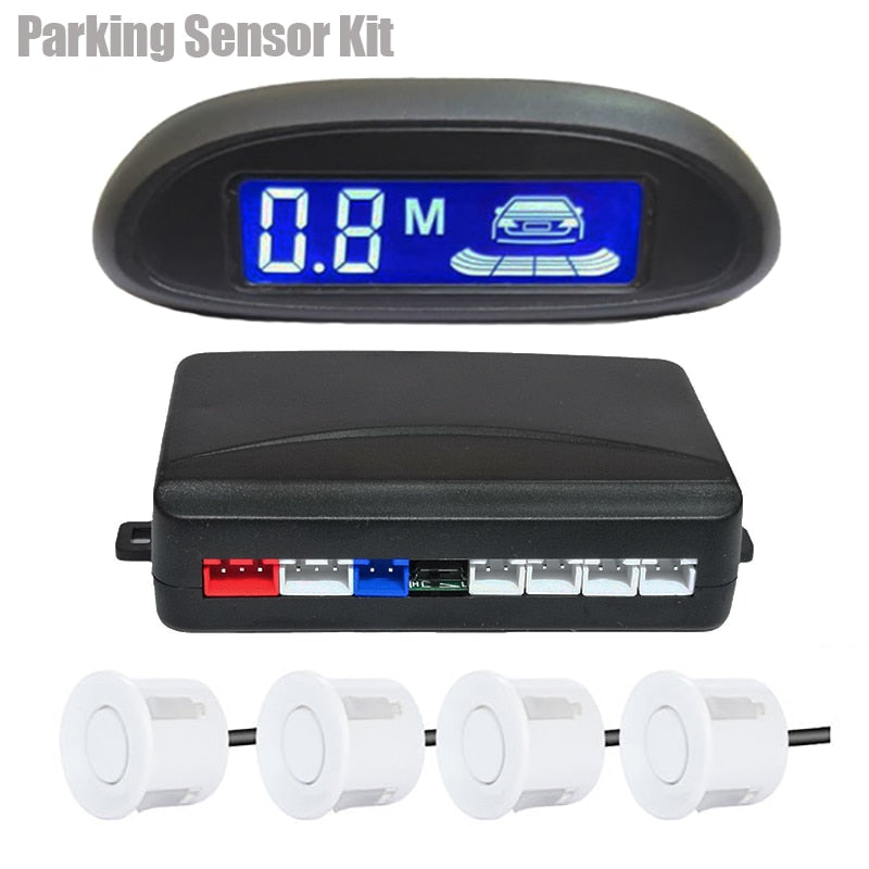 Radar de recul 4 capteurs arrière, Parkassist tronic avec moniteur d'affichage LED