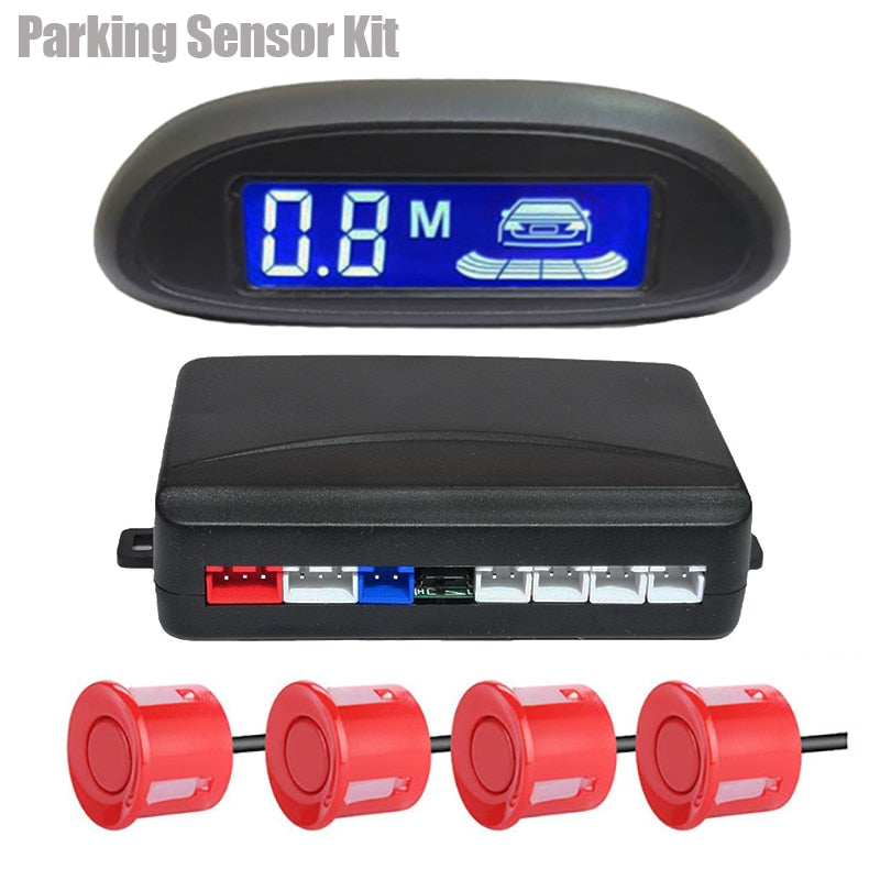 Radar de recul 4 capteurs arrière, Parkassist tronic avec moniteur d'affichage LED