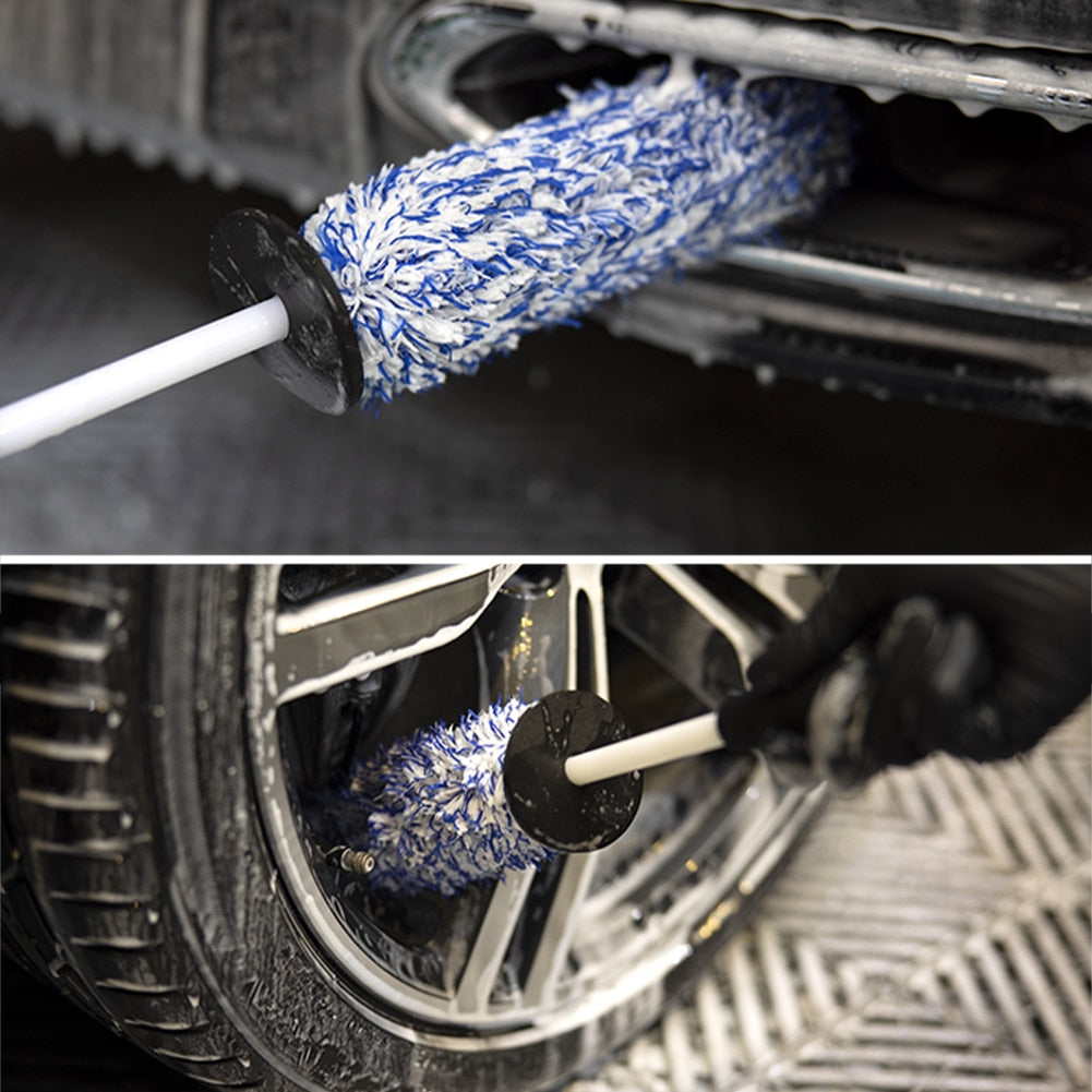 Super brosse microfibre roues avec poignée antidérapante