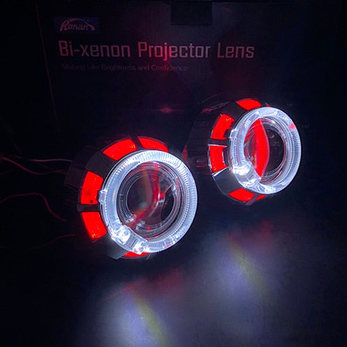 Ronan 2.0 Bi-Xenon Dual Angel Eyes lens