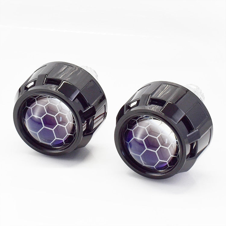 Projector Lens H1 RONAN 2.5''Ver8.1 Blue Honeycomb Bi Xenon