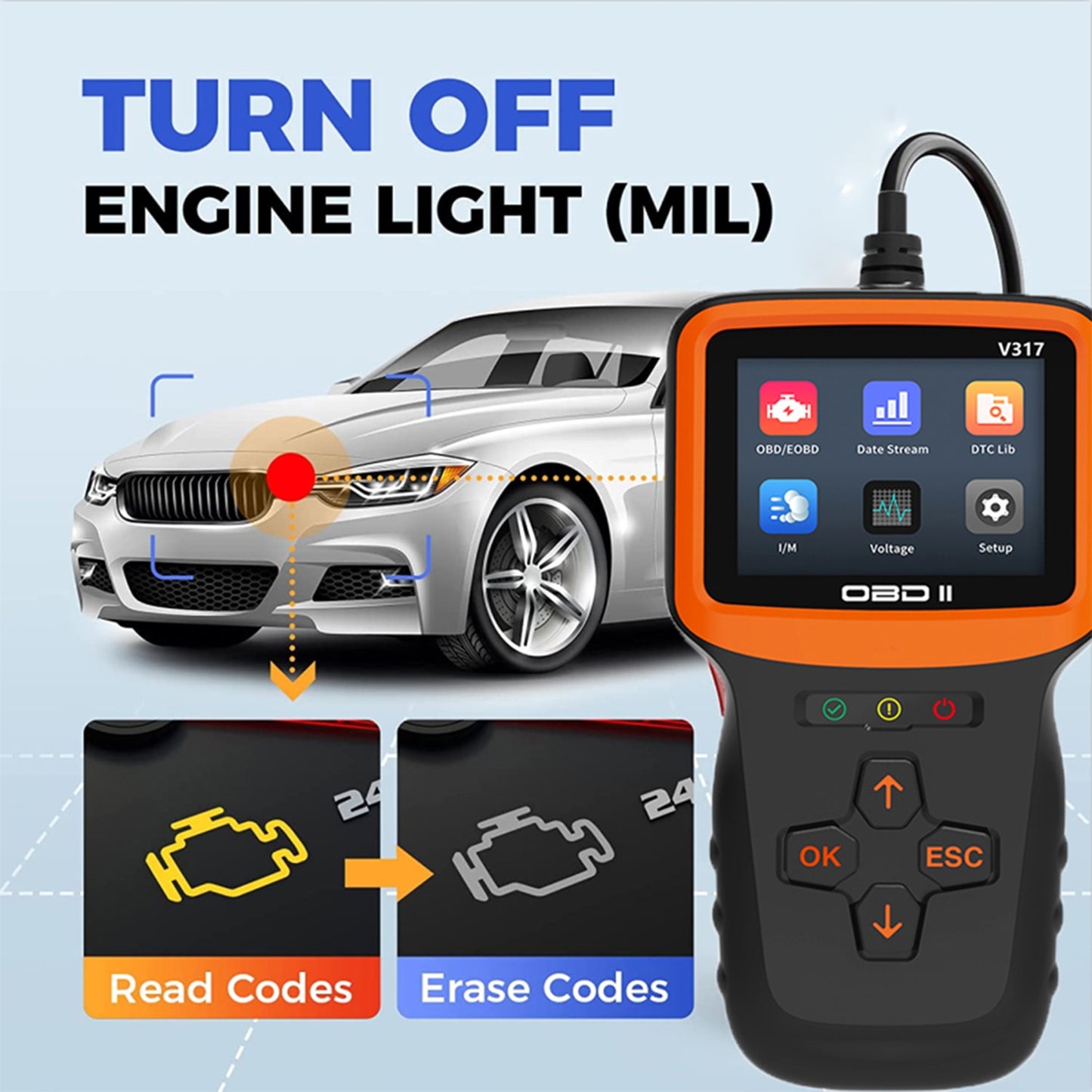 OBD II reader