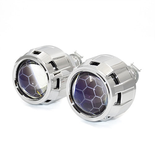 Projector Lens H1 RONAN 2.5''Ver8.1 Blue Honeycomb Bi Xenon