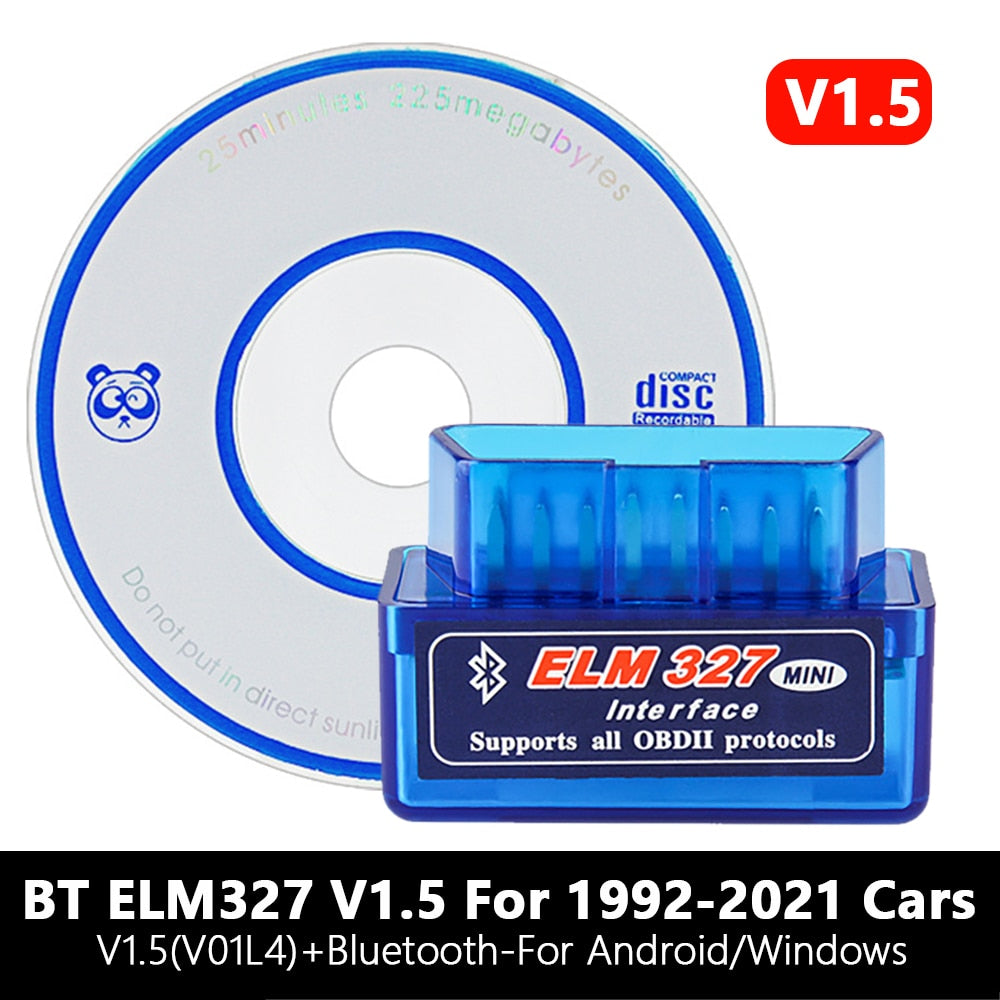 ELM327 OBDII fault code reader