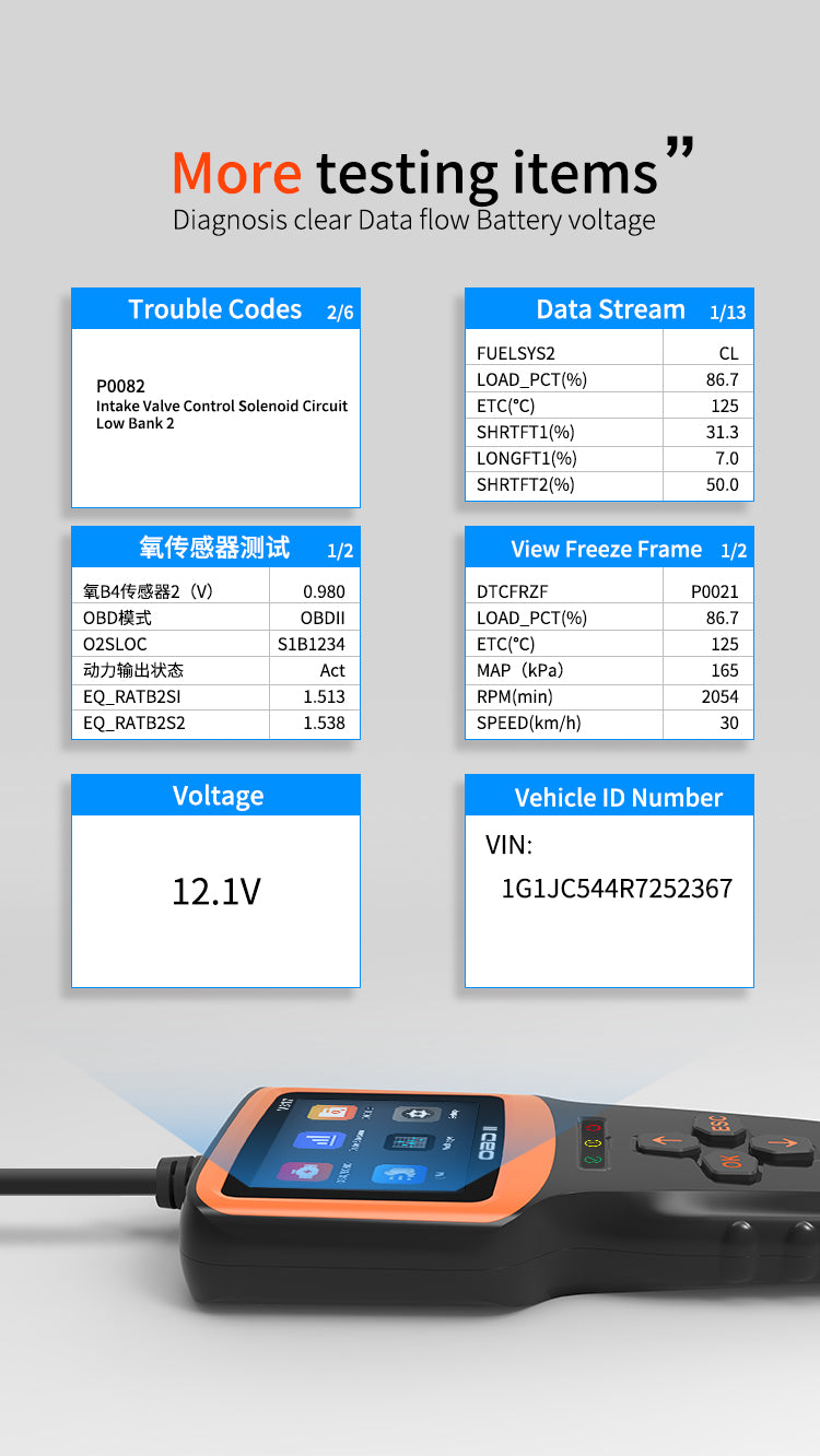 OBD II reader