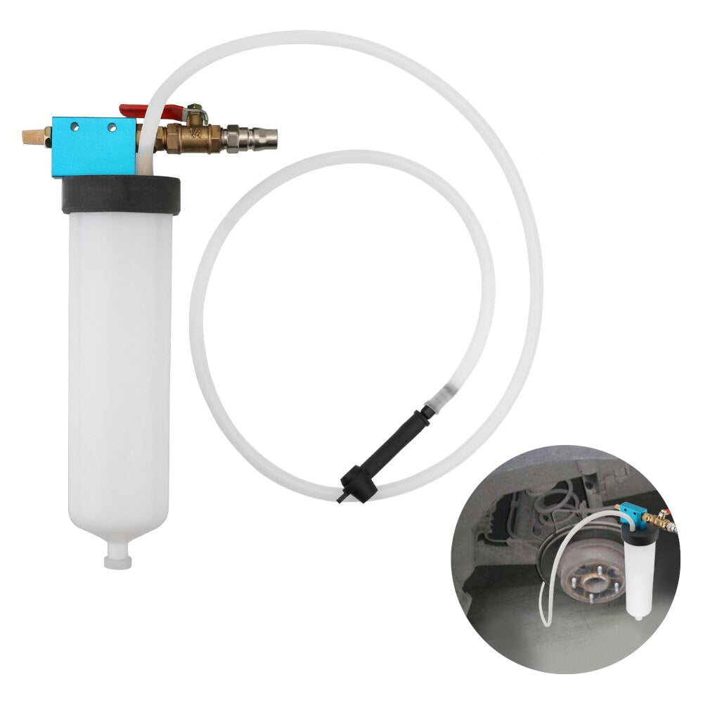 Brake and clutch oil bleeder and drain kit