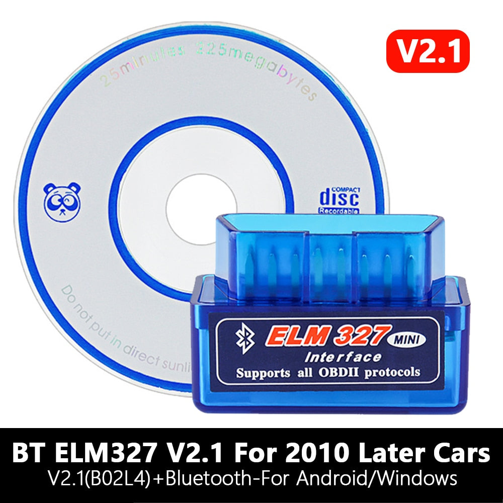 ELM327 OBDII fault code reader