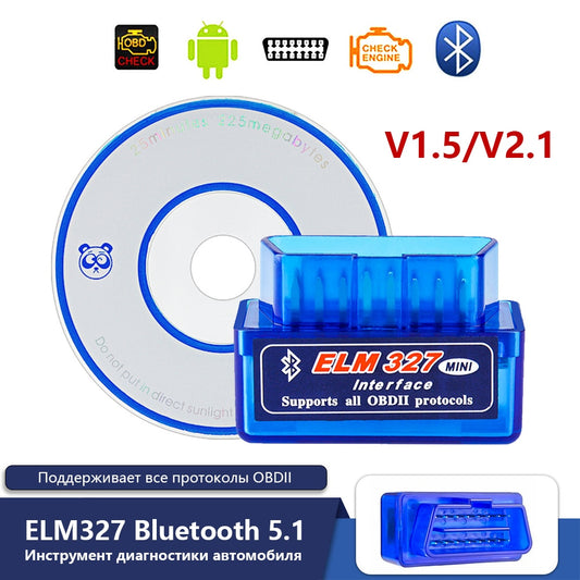 ELM327 OBDII fault code reader