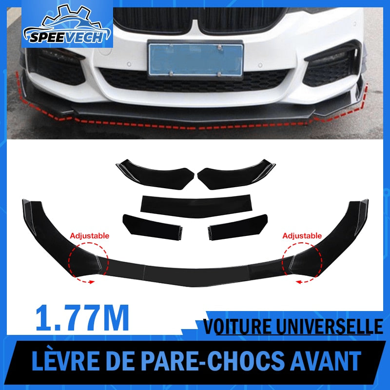 Kit de carrosserie: Lame diffuseur pare chocs avant