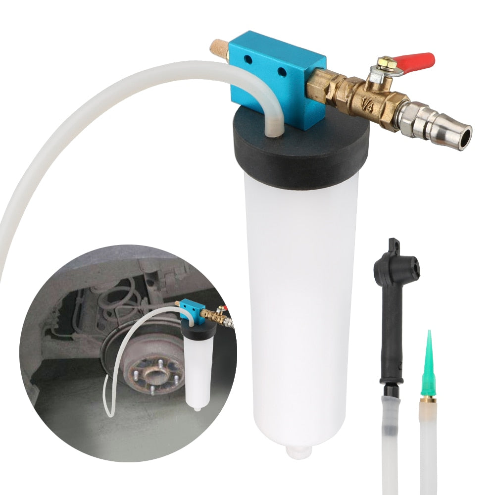 Brake and clutch oil bleeder and drain kit